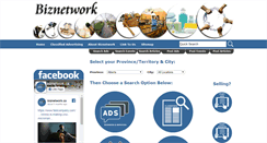 Desktop Screenshot of biznetwork.ca